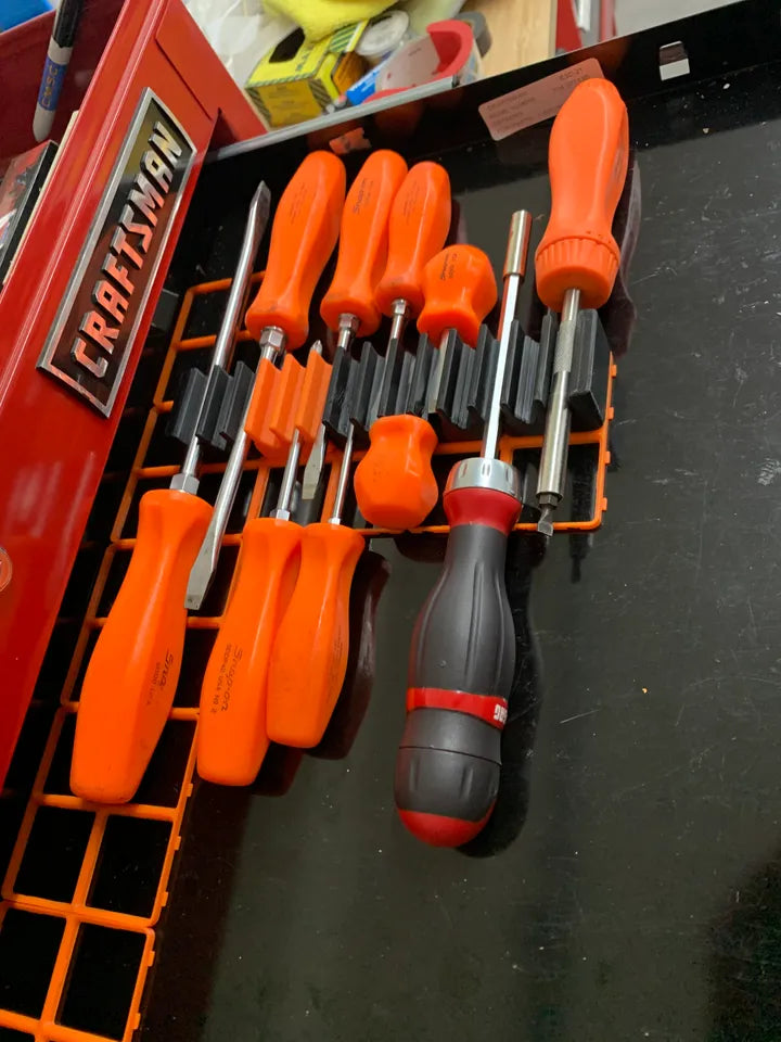 Gridfinity Screwdriver Organiser Set