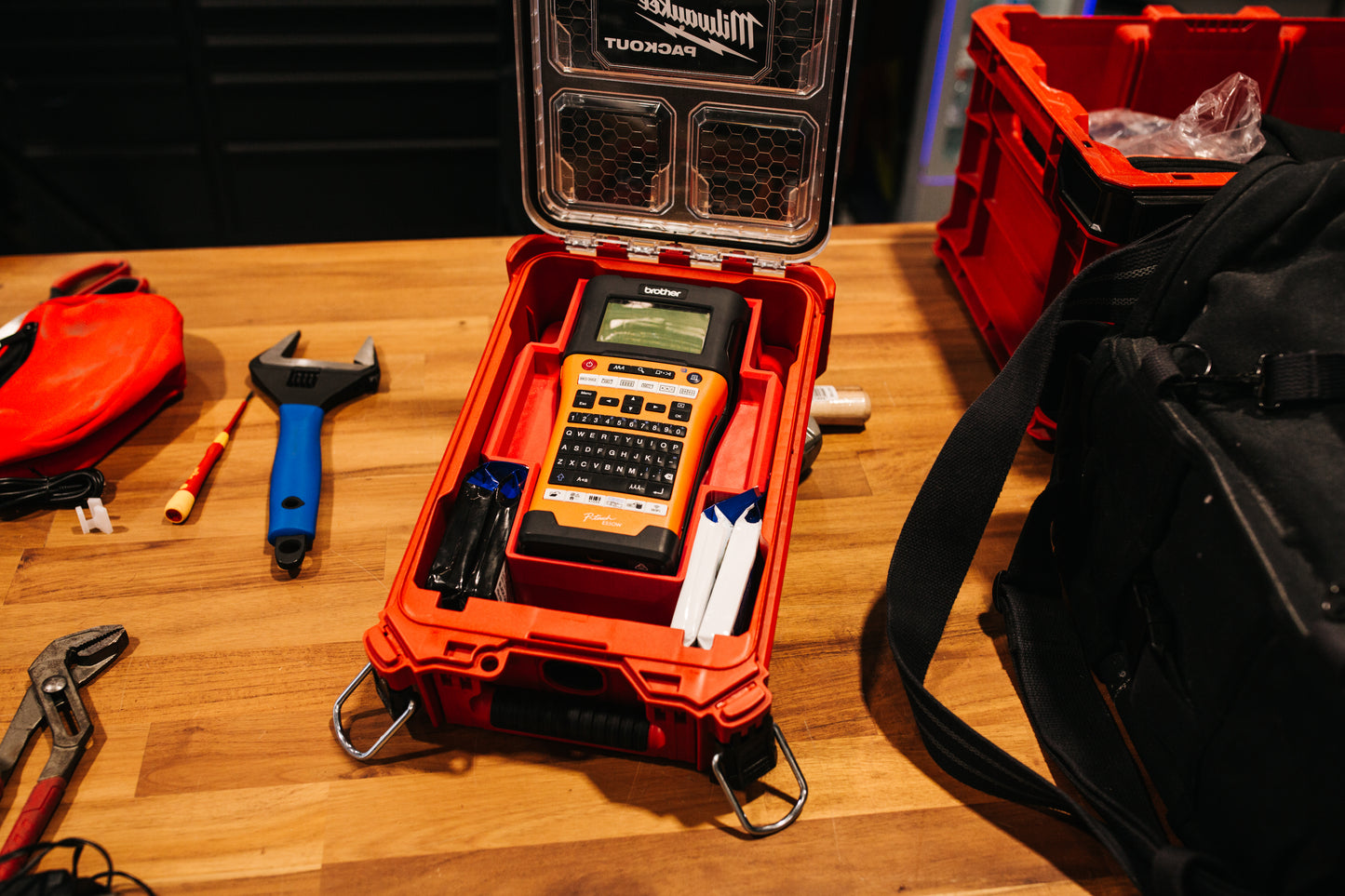 Brother Labeller PT-E550WVP PACKOUT ™ Organiser Insert