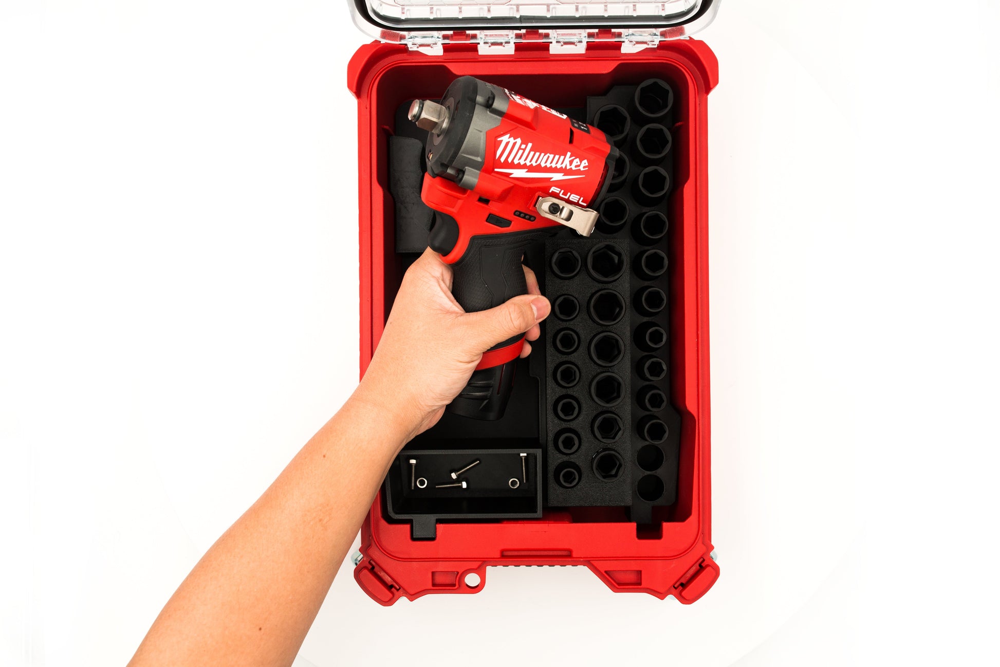 Milwaukee M12 Stubby Impact Wrench PACKOUT ™ Insert - View 3