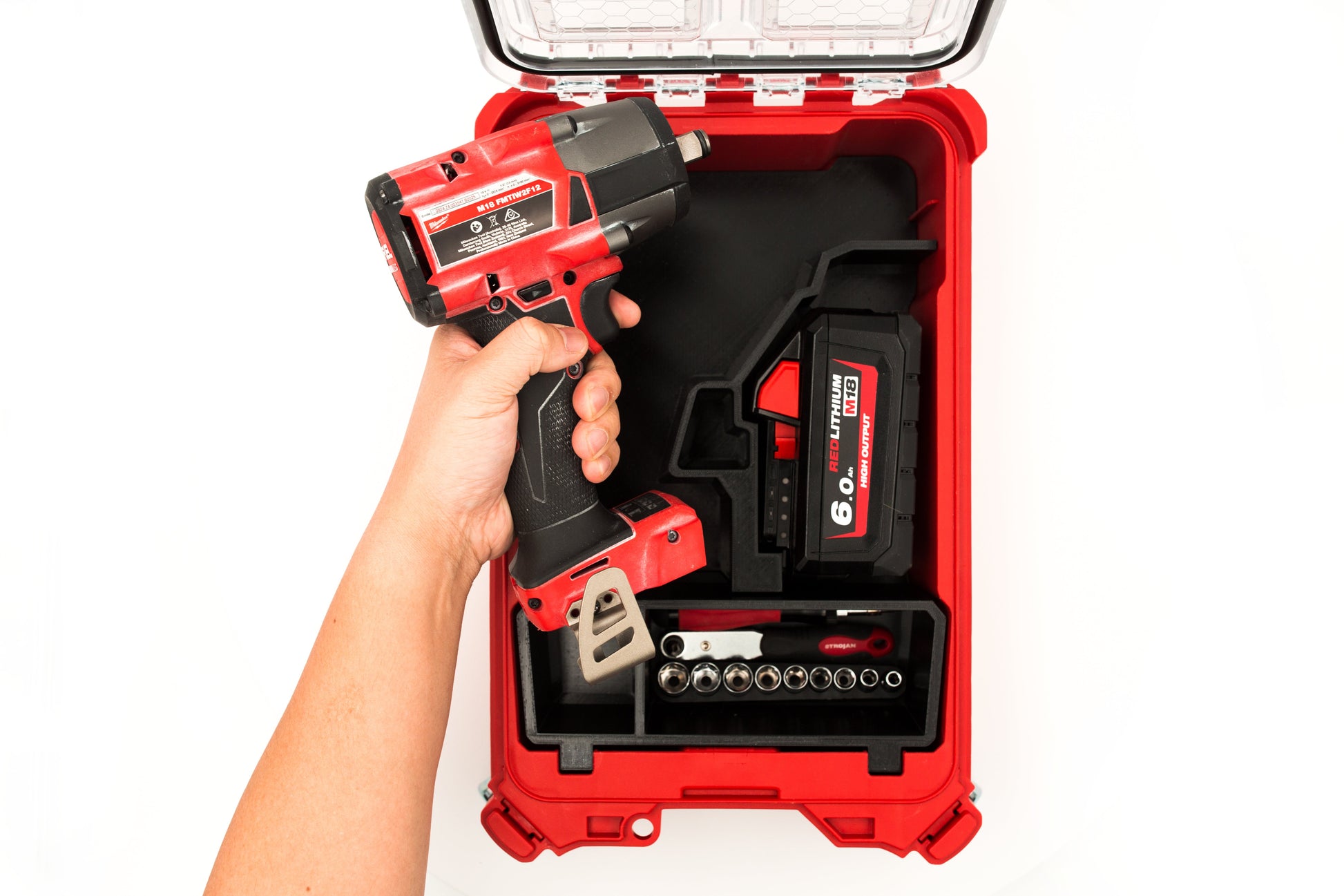 Milwaukee M18 Impact Wrench PACKOUT ™ Insert - View 5