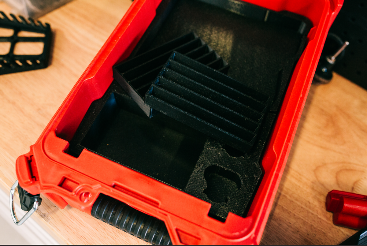 Milwaukee™ 12V FUEL™ 10mm Crown Stapler PACKOUT™ Organiser Insert