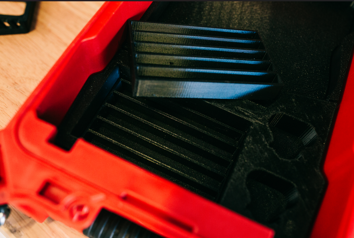 Milwaukee™ 12V FUEL™ 10mm Crown Stapler PACKOUT™ Organiser Insert